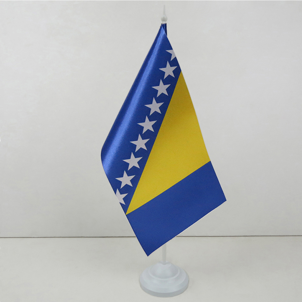 Прапорець Боснії та Герцоговини на пластиковій підставці